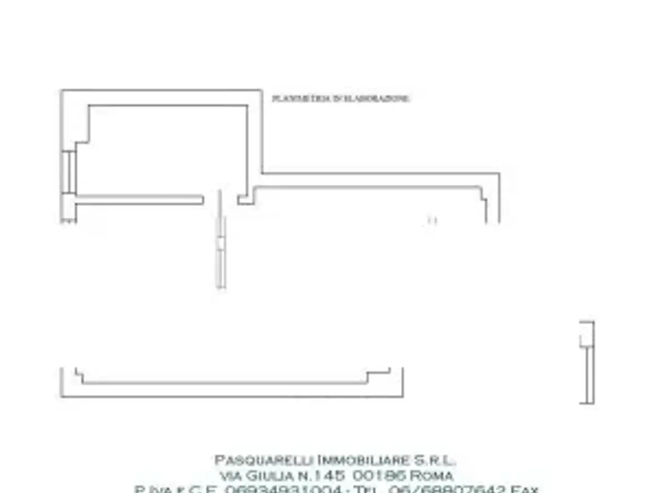 Bar in Piazza Verbano, Roma, {3} - Planimetria 1