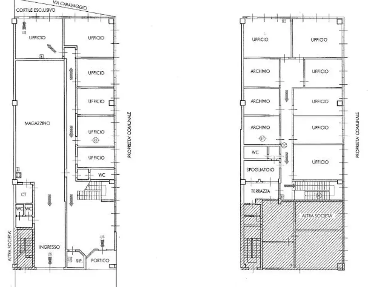 Capannone in Via Filippo Lippi 2, Brescia, {3} - Planimetria 1