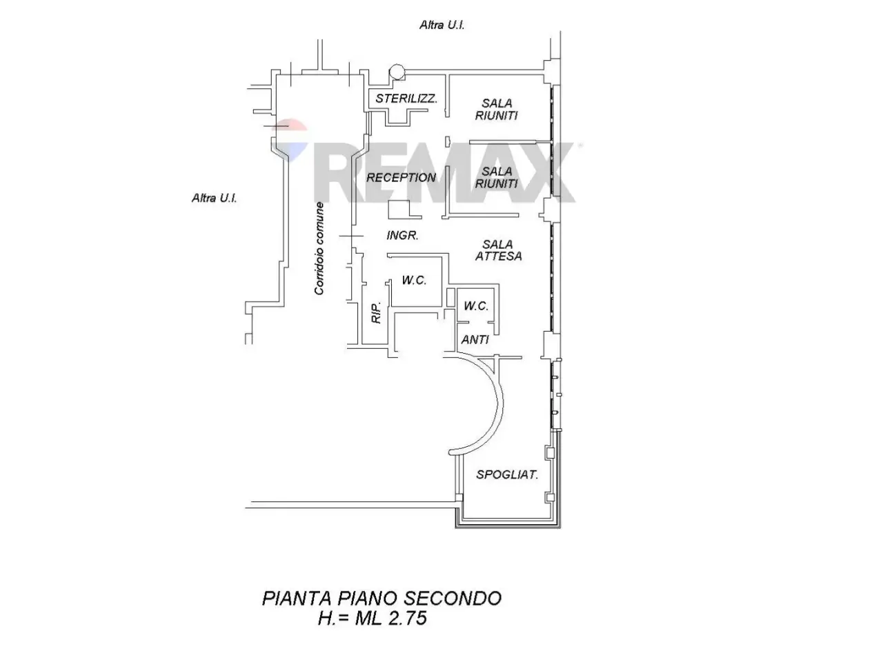 Ufficio in Viale Giuseppe Mazzini 13, Valdobbiadene, {3} - Planimetria 1