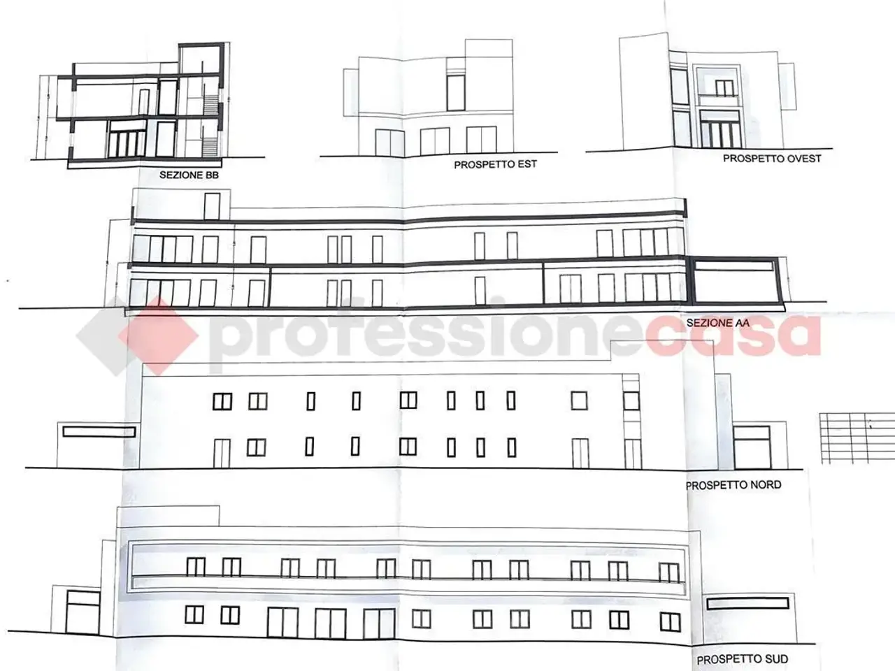 Palazzina commerciale in Via E. Nicola 10, Avezzano, {3} - Foto 1