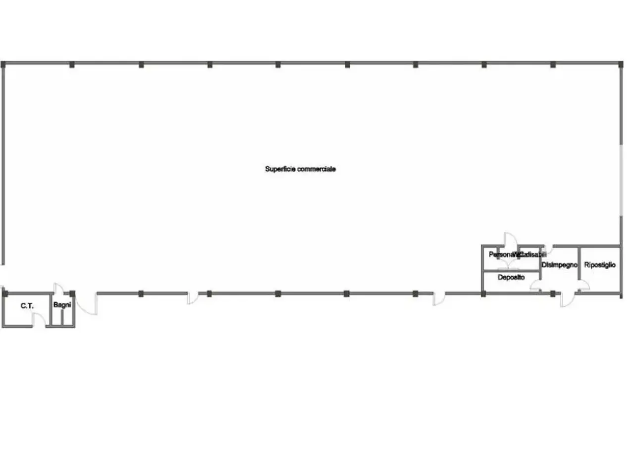 Capannone in Via Antoniana 254, Campodarsego, {3} - Planimetria 1