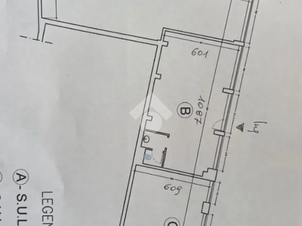 Negozio in Viale Carmelo Bene 503, Roma, {3} - Planimetria 1