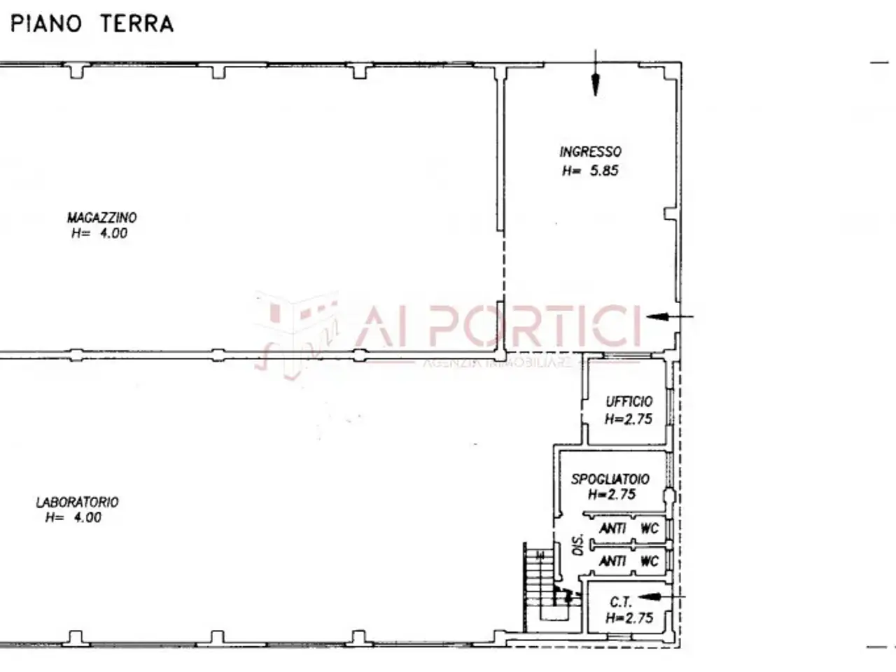 Capannone in Via Keplero, Piove Di Sacco, {3} - Planimetria 1