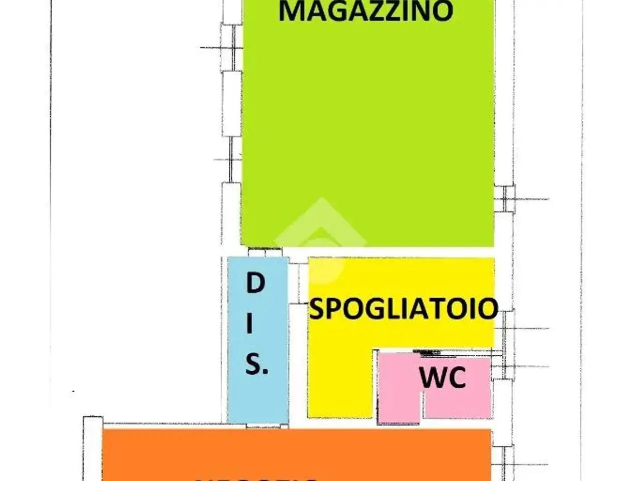 Negozio in Corso Acqui 302, Alessandria, {3} - Planimetria 1