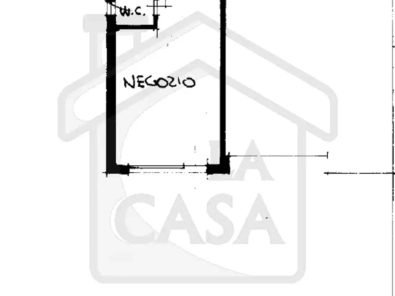 Libreria in Via Monteortone, Abano Terme, {3} - Planimetria 1
