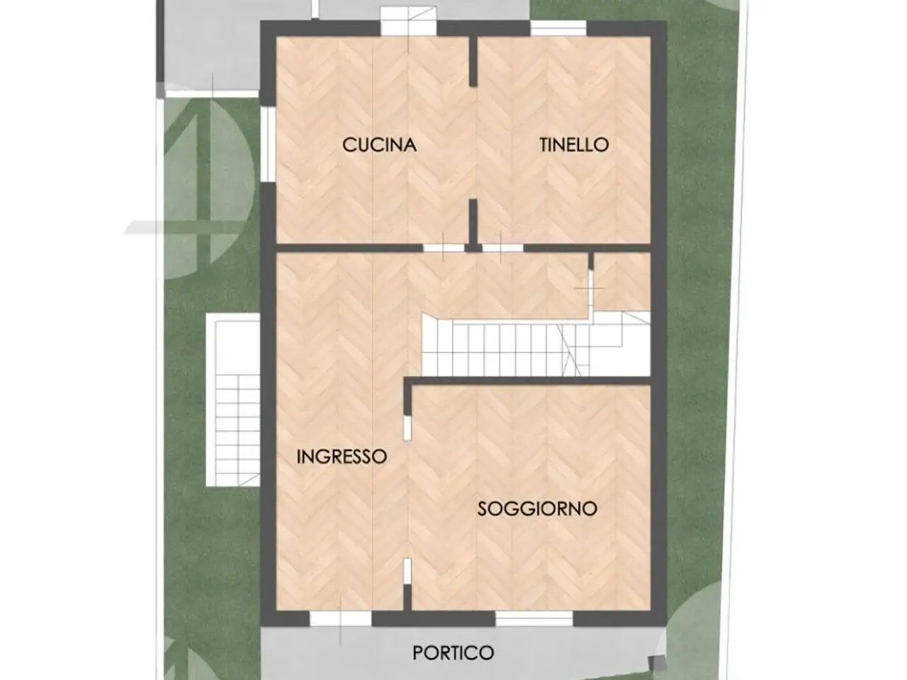 Villa bifamiliare in vendita, Via Giulio Braga, Prato - Planimetria 1