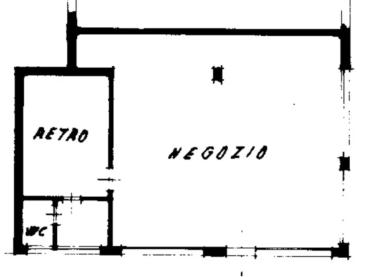 Negozio in , Padova, {3} - Planimetria 1