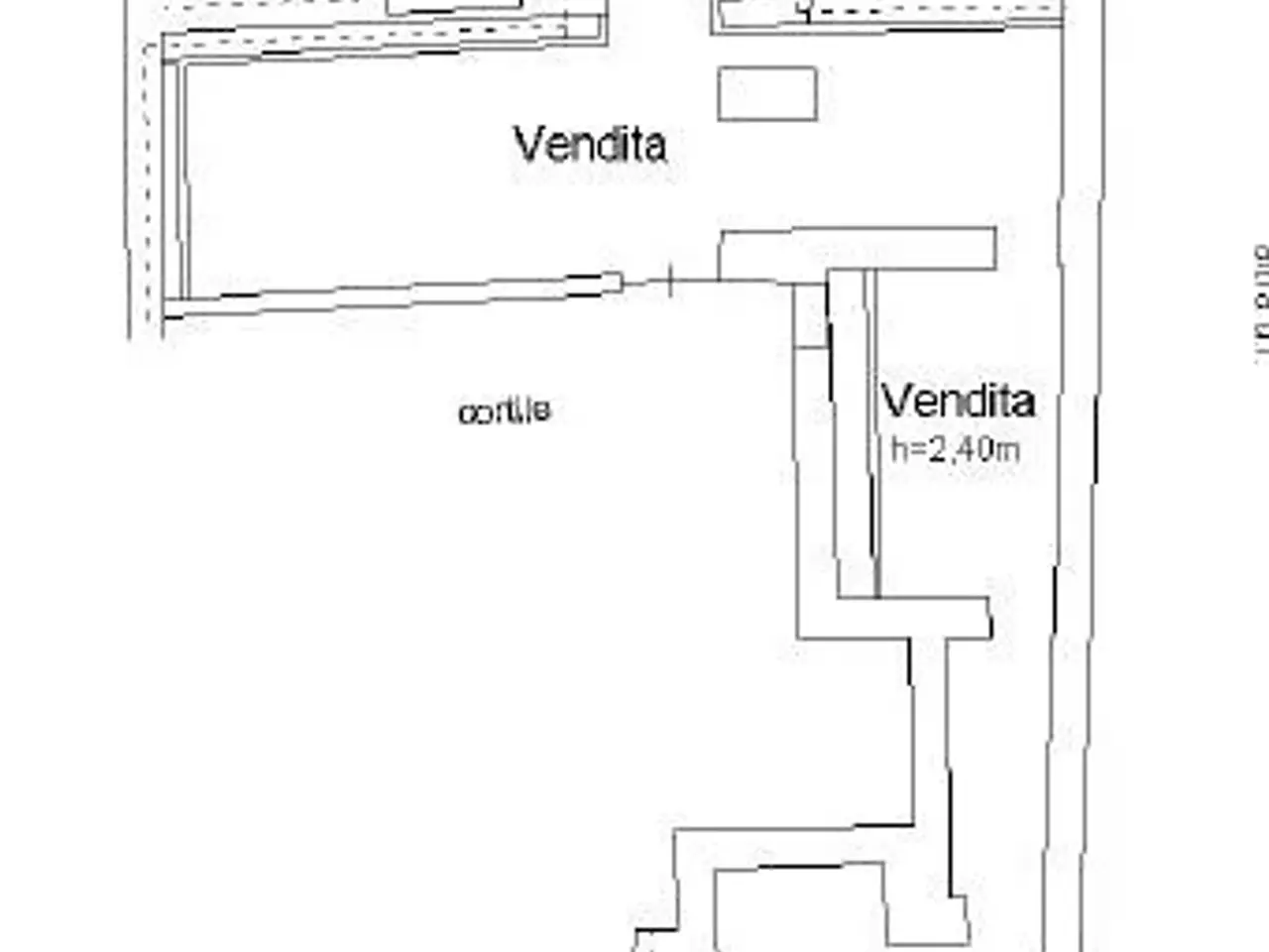 Negozio in Via San Martino 9, Moncalieri, {3} - Planimetria 1