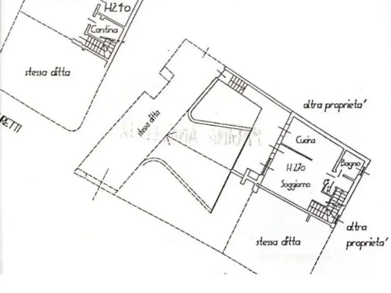 Villa a schiera in vendita, Via Zuretti, 3, Sanfre' - Planimetria 1