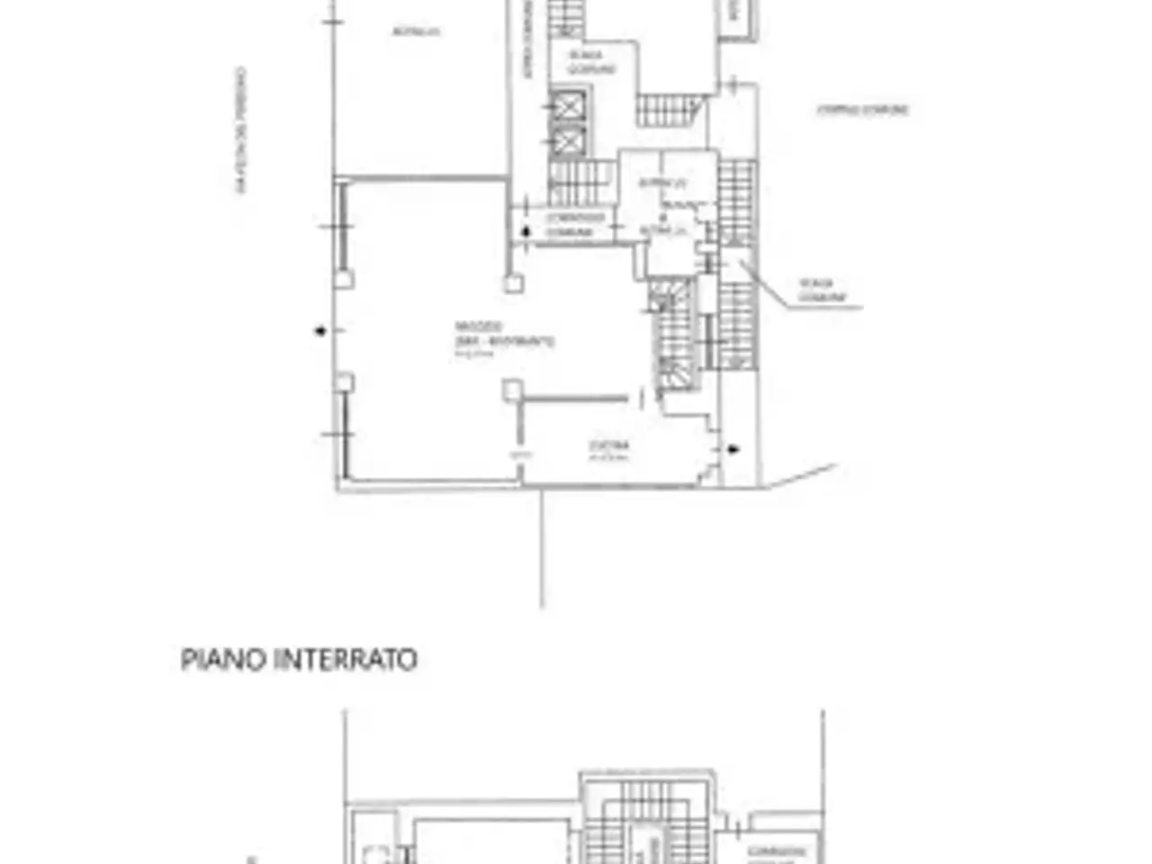 Negozio in Via Festa del Perdono, Milano, {3} - Planimetria 1