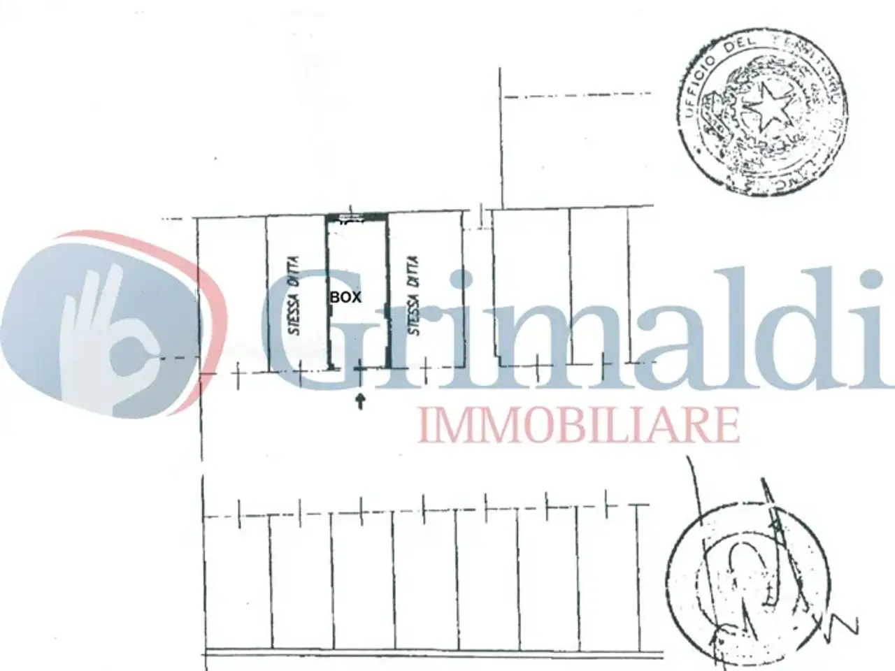 Box in Via Martignoni 6, Milano - Planimetria 1