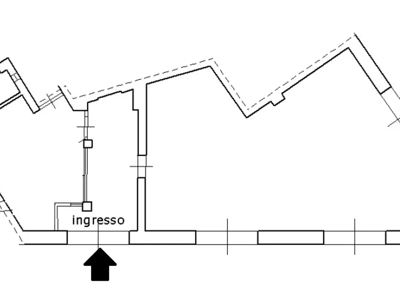 Negozio in Via Luigi Finamore Pepe 29, Monopoli, {3} - Planimetria 1