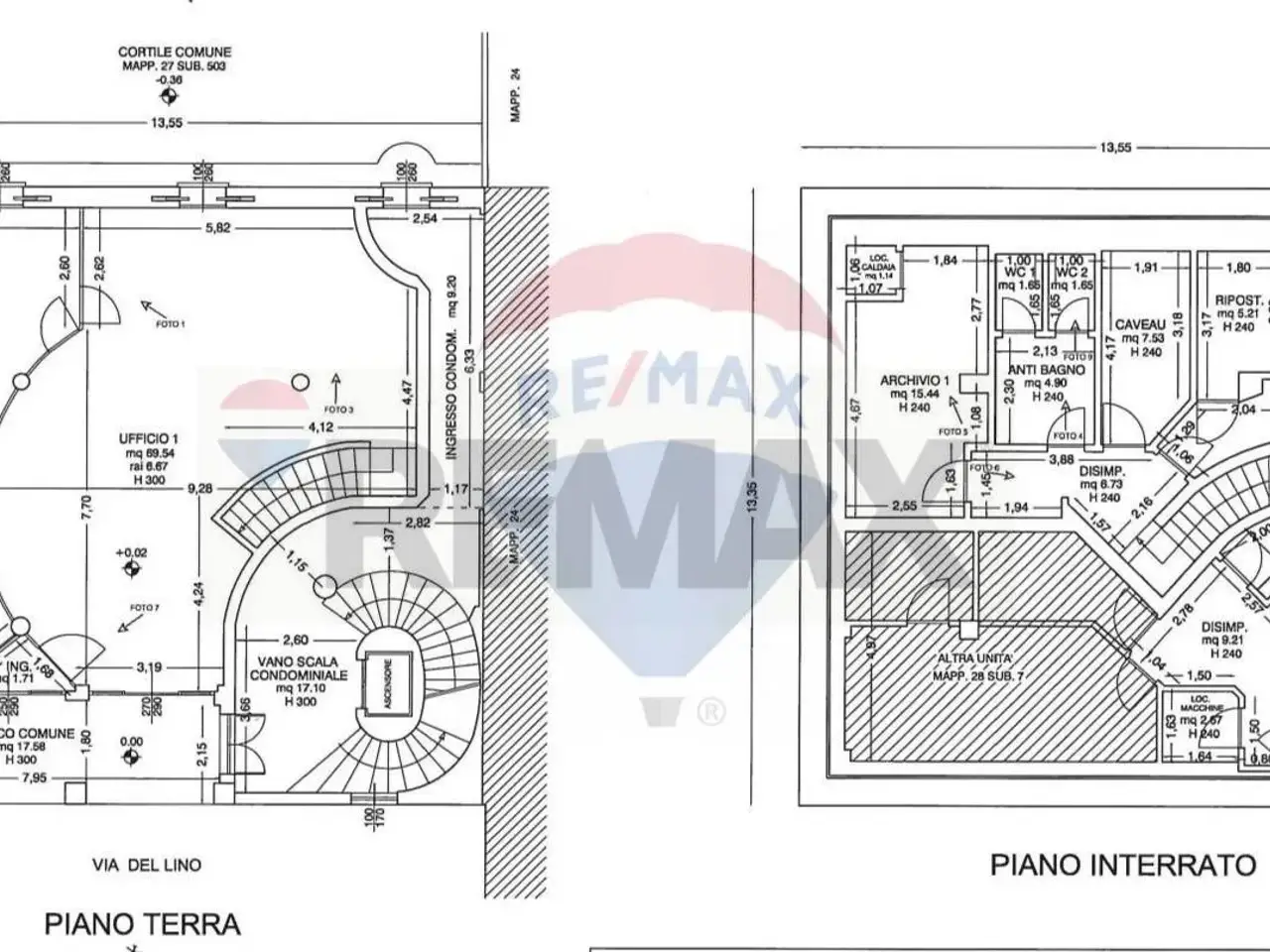 Ufficio in Via del Lino 36, Casalmaggiore, {3} - Planimetria 1