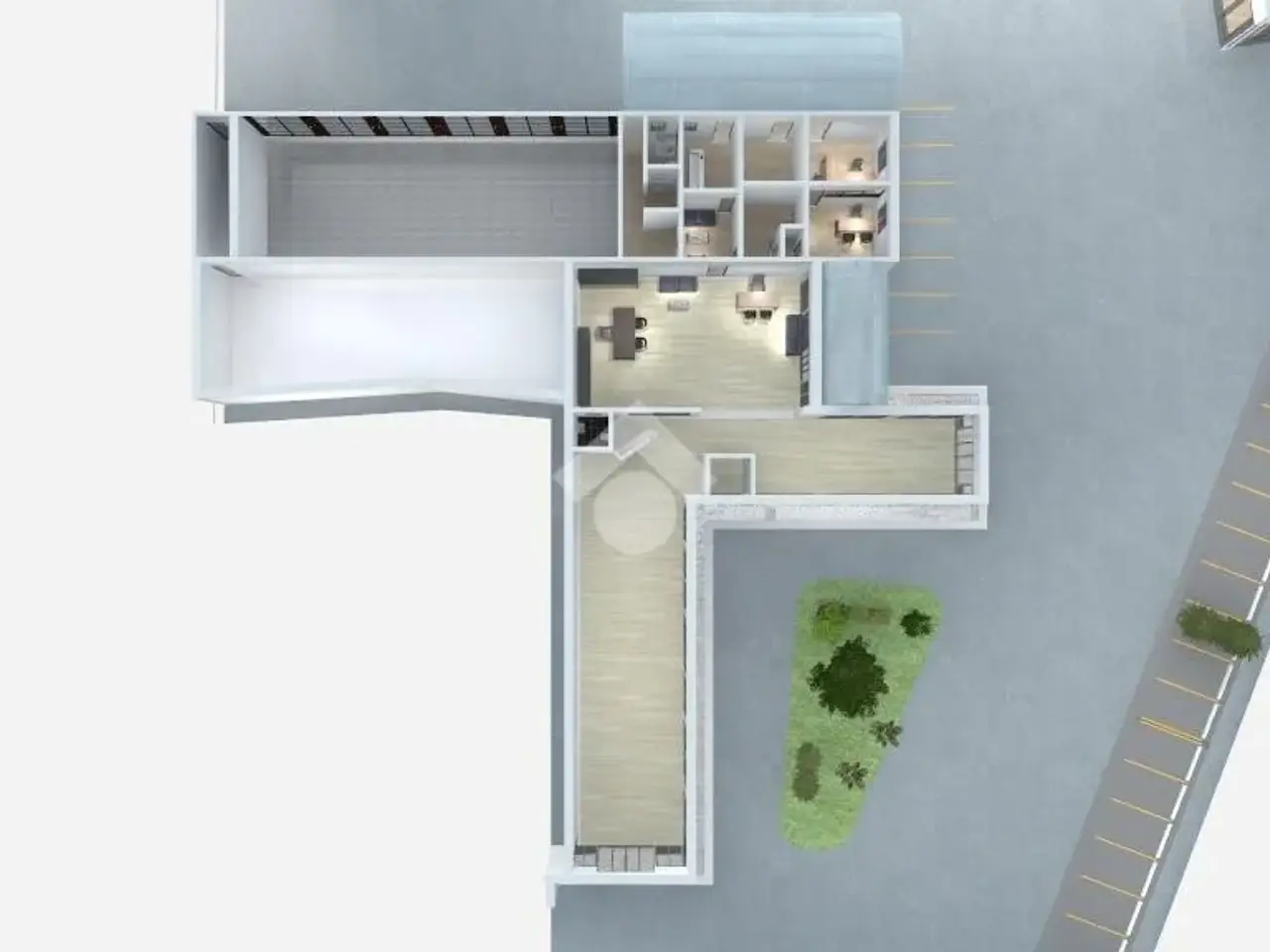 Palazzina commerciale in Via Ss148, Latina, {3} - Planimetria 1