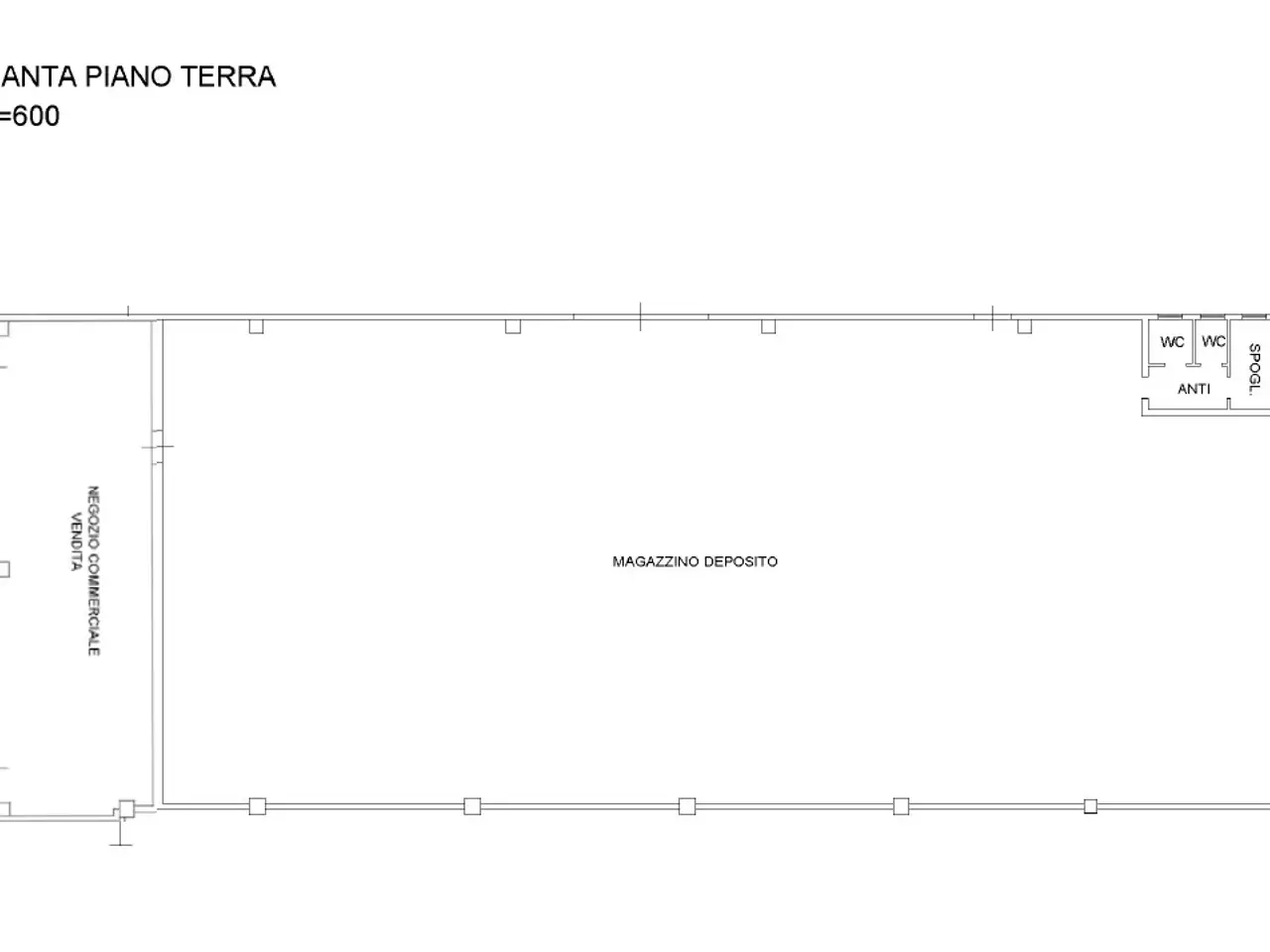 Magazzino in Via dell'Artigianato, Merlara, {3} - Planimetria 1