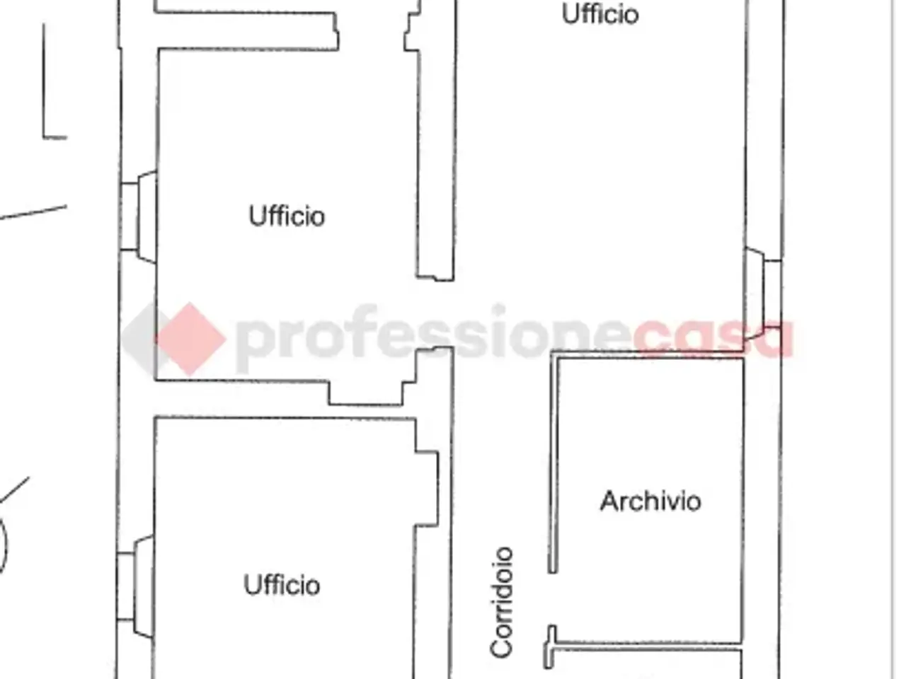 Ufficio in Via Firenze Snc, Sora, {3} - Planimetria 1
