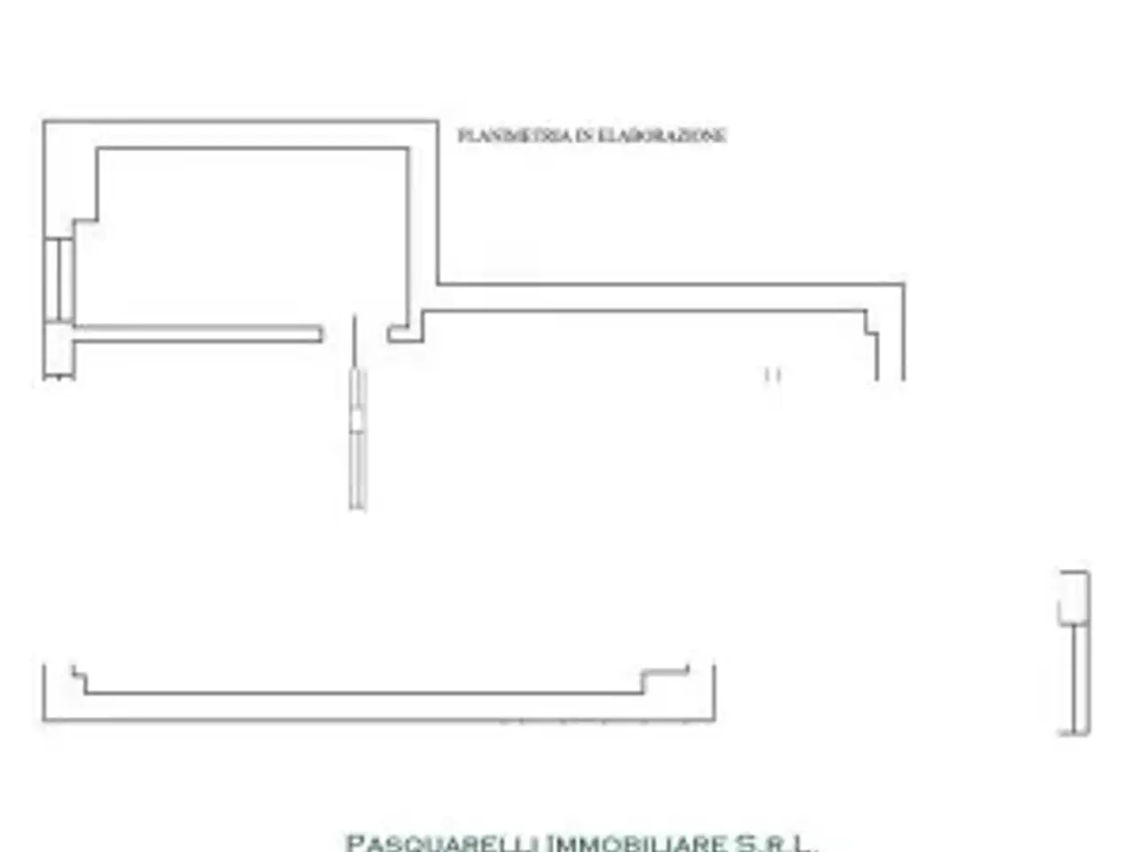 Negozio in Via di Monserrato, Roma, {3} - Planimetria 1