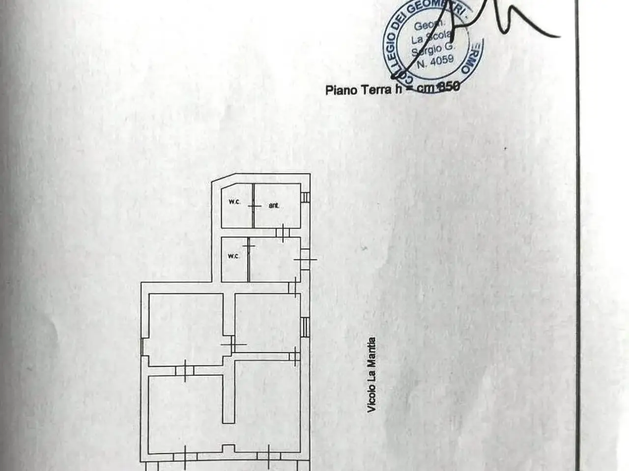 Negozio in Corso Calatafimi 1139, Palermo, {3} - Planimetria 1