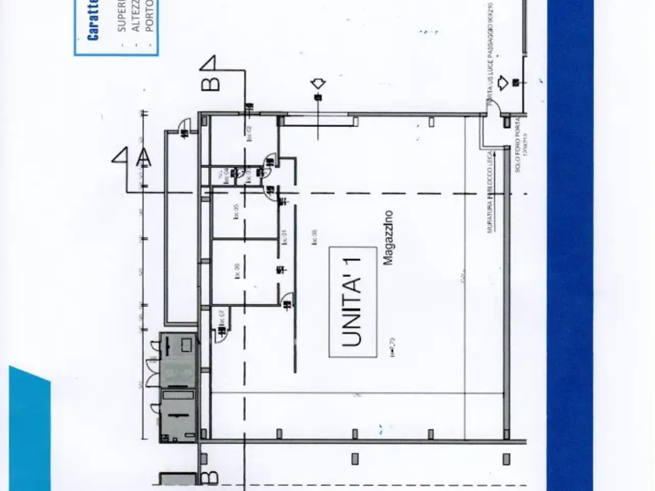 Capannone in Zona Industriale Limena (Pd), Limena - Planimetria 1