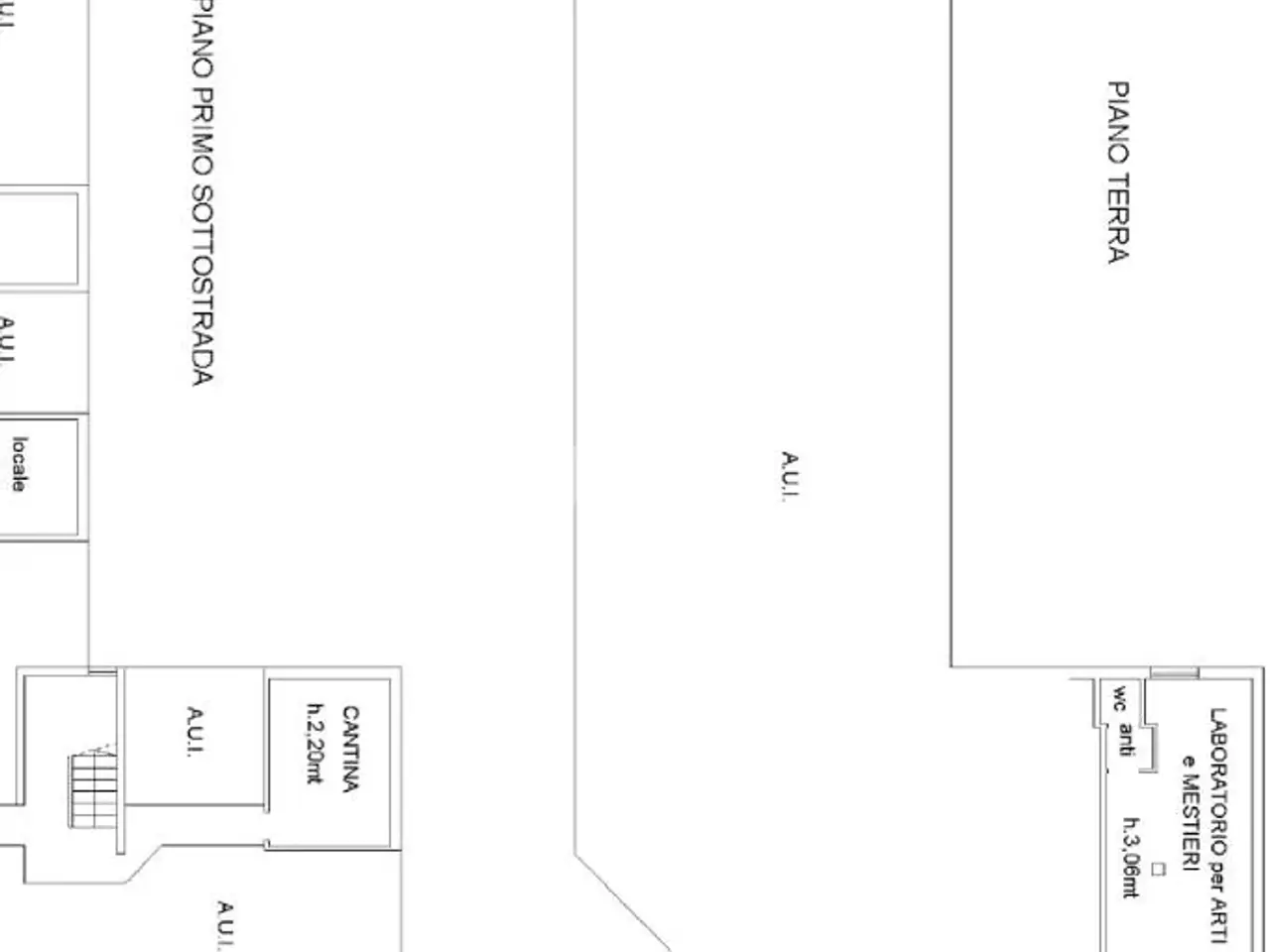 Negozio in Via San Mauro 19, Cesena, {3} - Planimetria 1