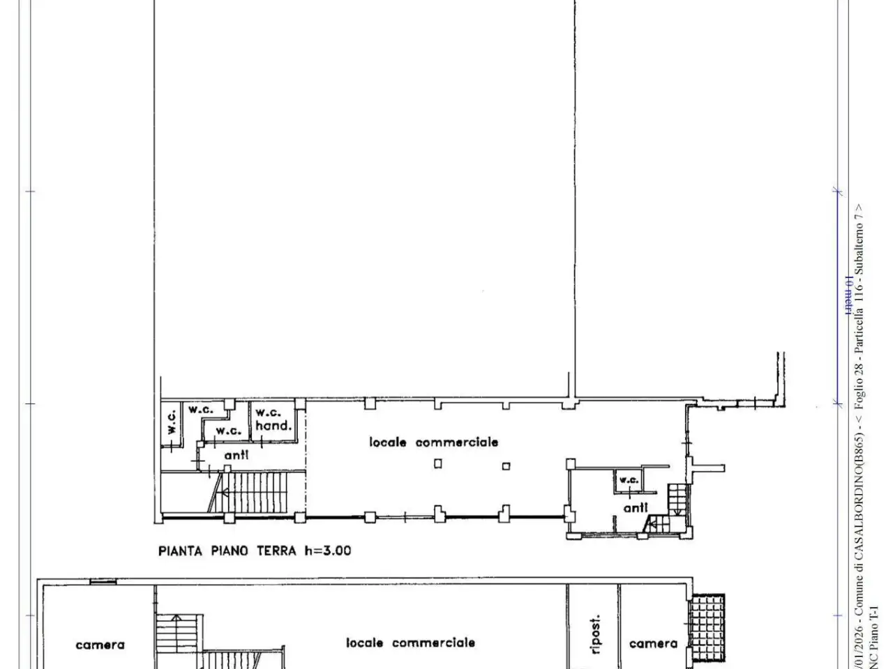 Capannone in Contrada Mulino Snc, Casalbordino, {3} - Planimetria 1