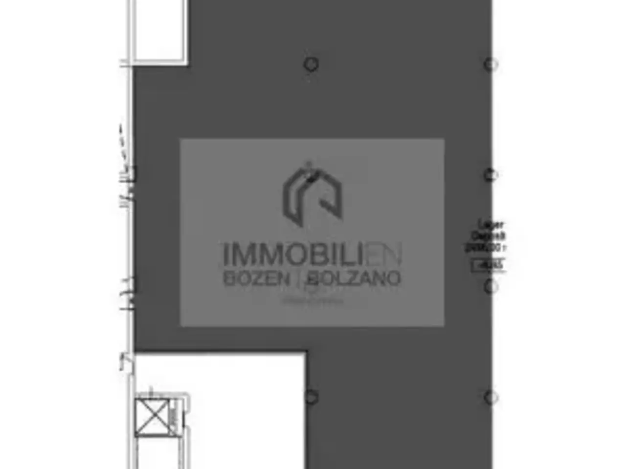 Magazzino in Via Enrico Fermi 11, Bolzano, {3} - Planimetria 1