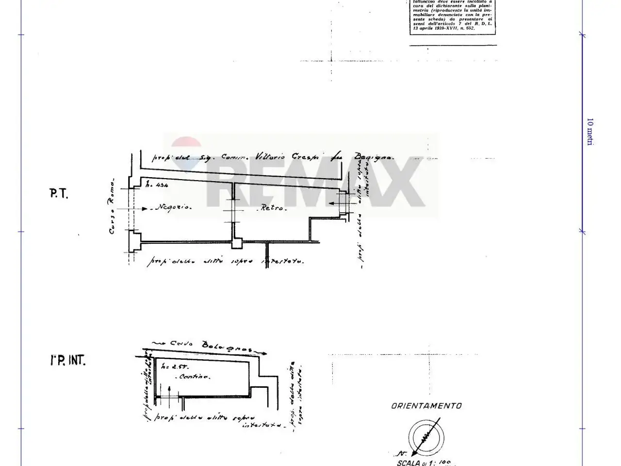 Esercizio commerciale in , Milano, {3} - Planimetria 1