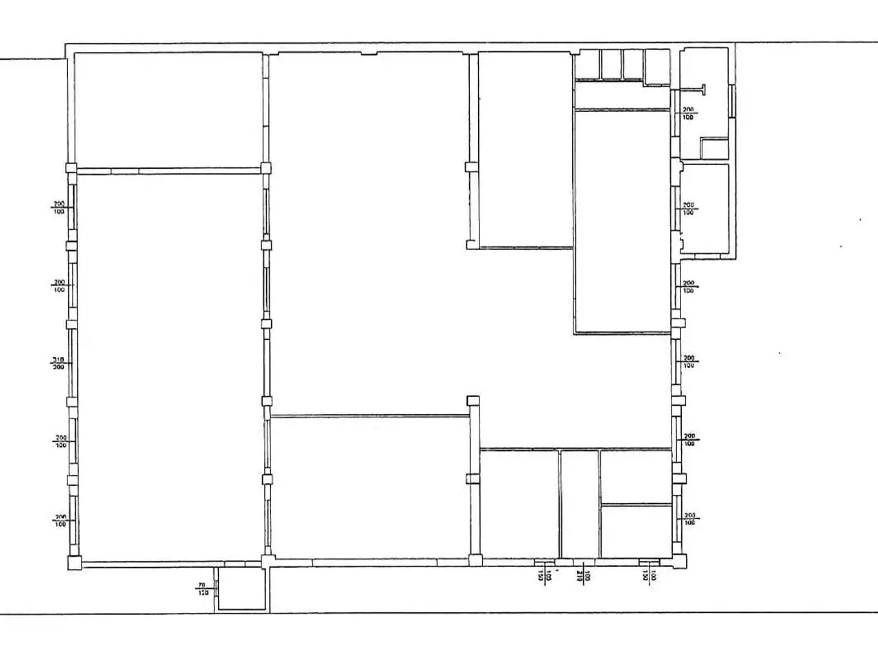 Capannone in Via Curiel, Rottofreno, {3} - Planimetria 1