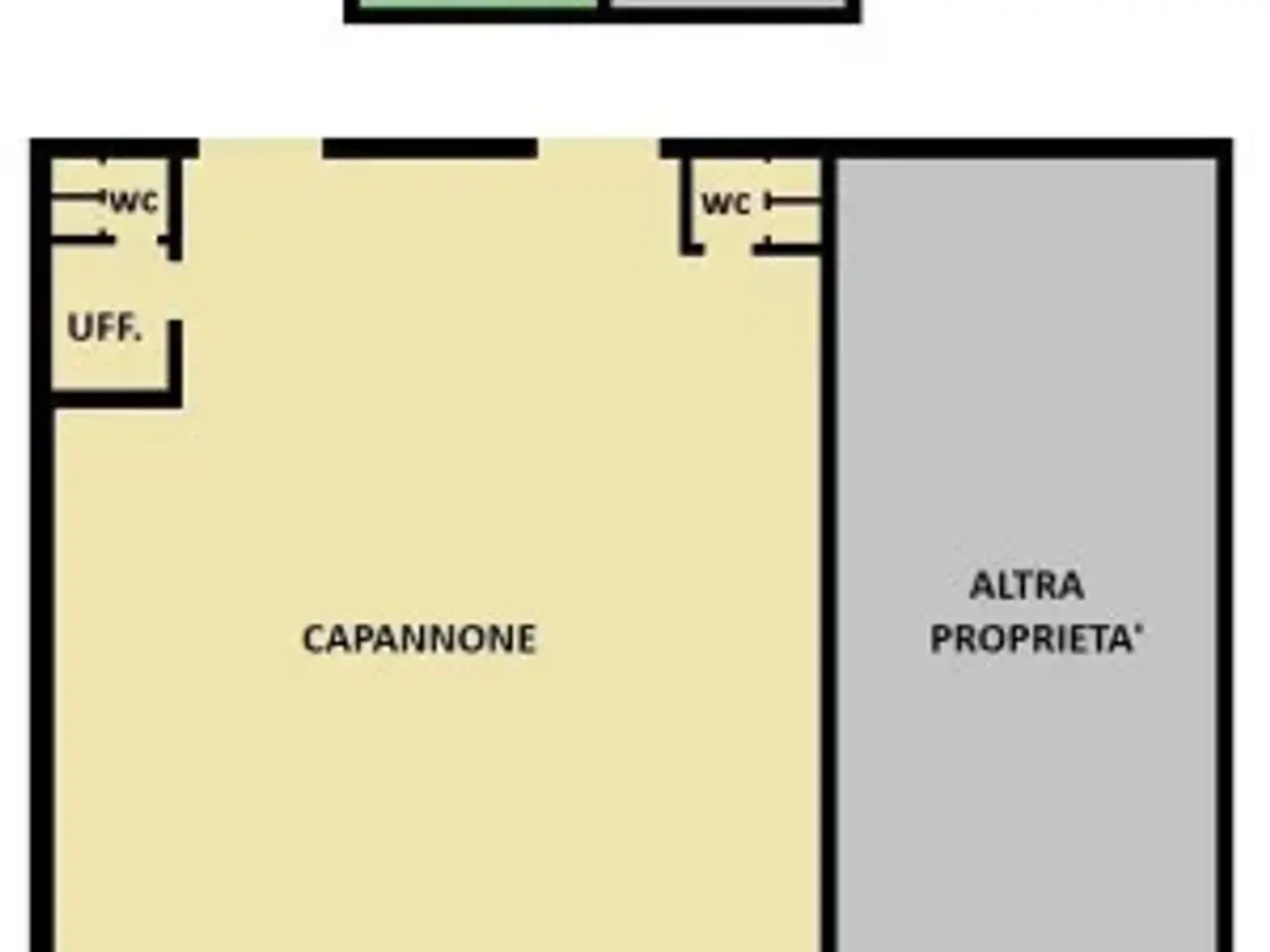 Capannone in Via Papa Giovanni XXIII, Modena, {3} - Planimetria 1
