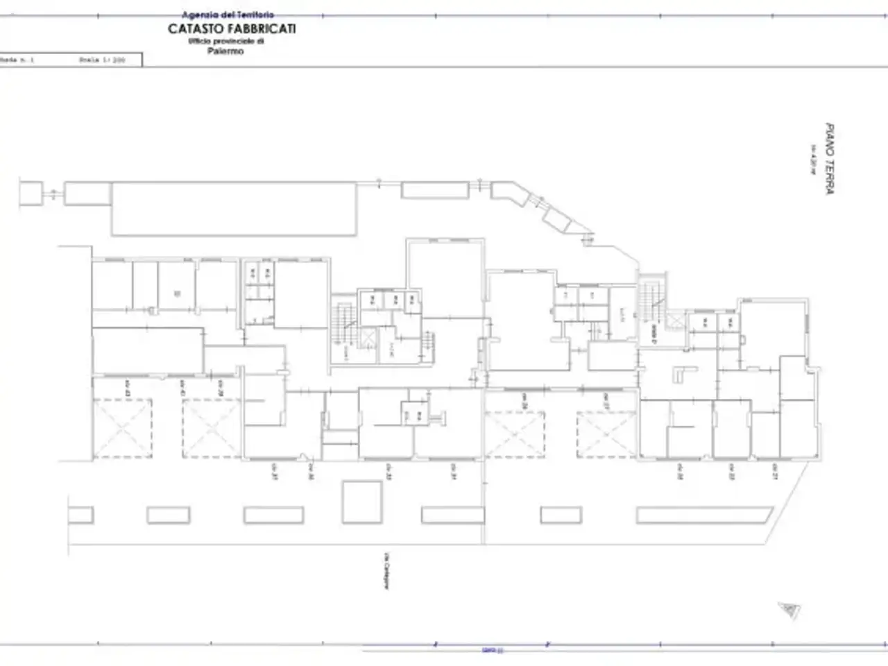 Ufficio in Via Cartagine 21, Palermo, {3} - Planimetria 1