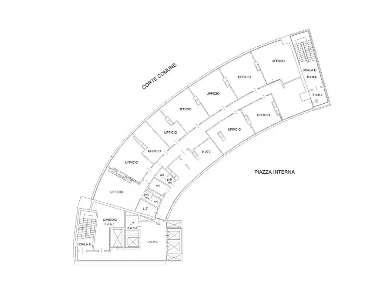 Ufficio in Viale Achille Papa, 30, 20149 Milano MI, Italia, Milano, {3} - Planimetria 1