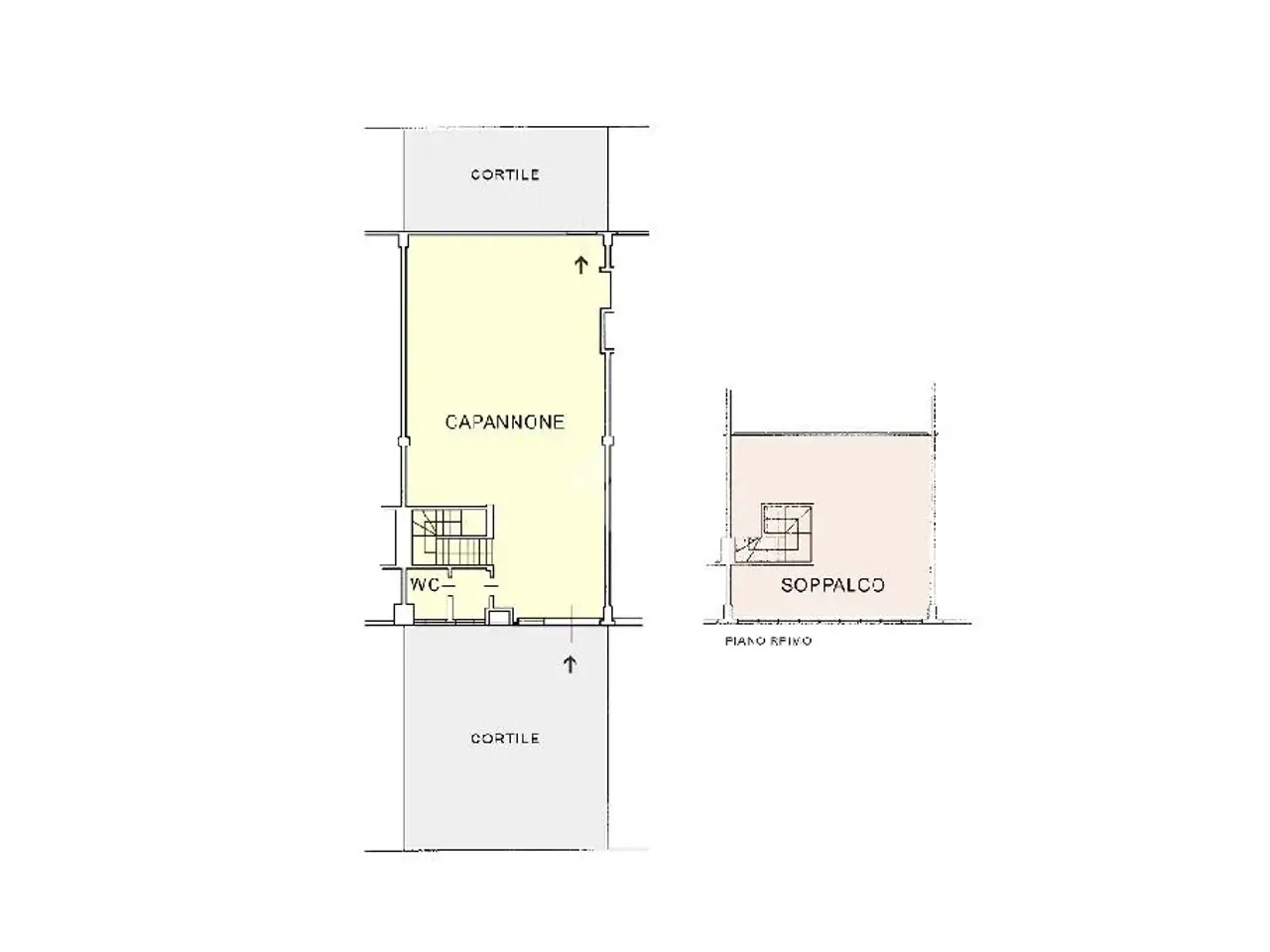 Capannone in Via del Lavoro 9, Senago, {3} - Planimetria 1