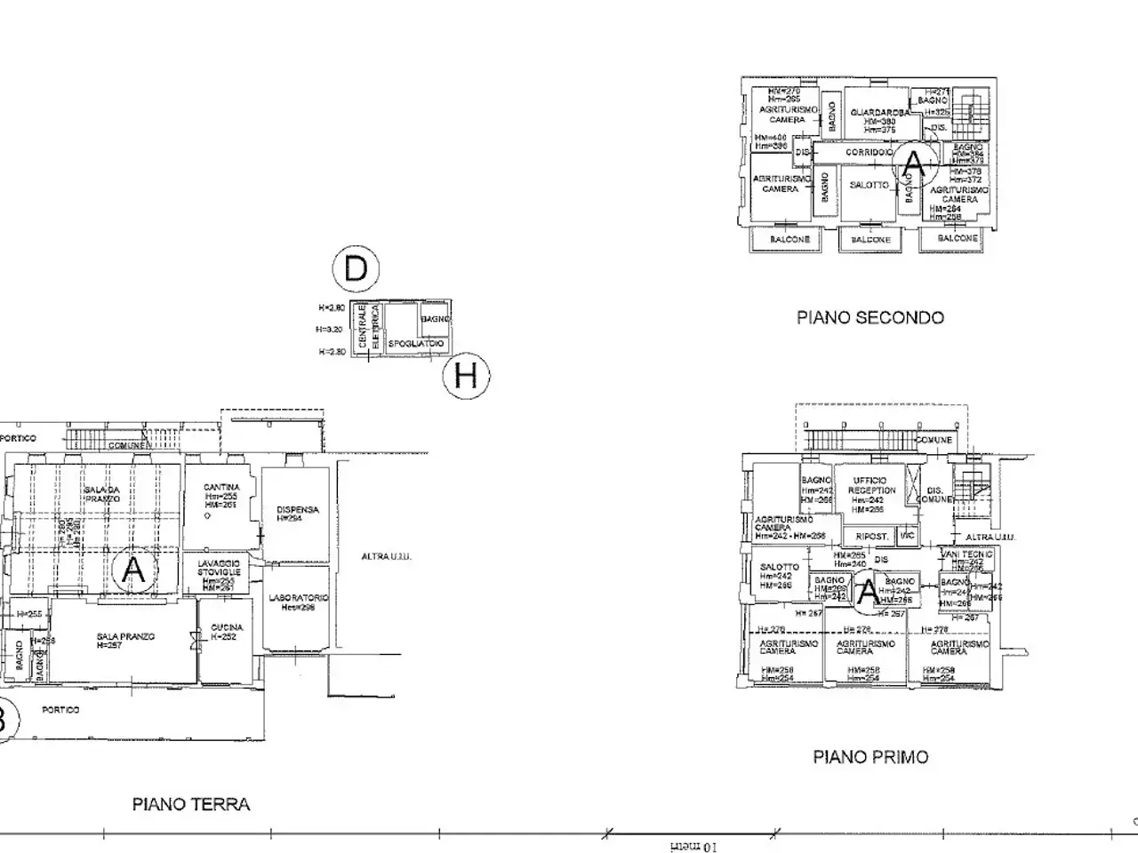 Azienda agricola in Strada di Tabiano 58, Fidenza, {3} - Planimetria 1