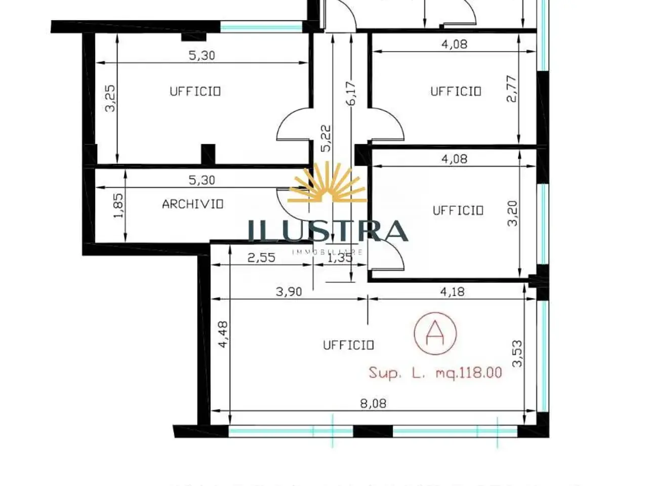 Negozio in Via Galileo Galilei 82-84, Grottammare, {3} - Planimetria 1