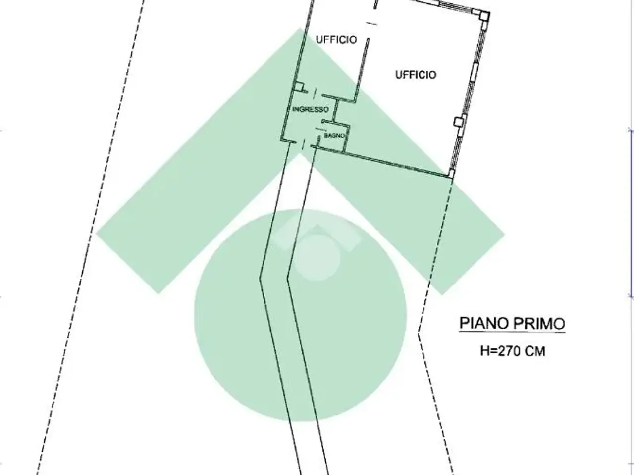 Ufficio in Frazione Pont Suaz 83, Charvensod, {3} - Planimetria 1