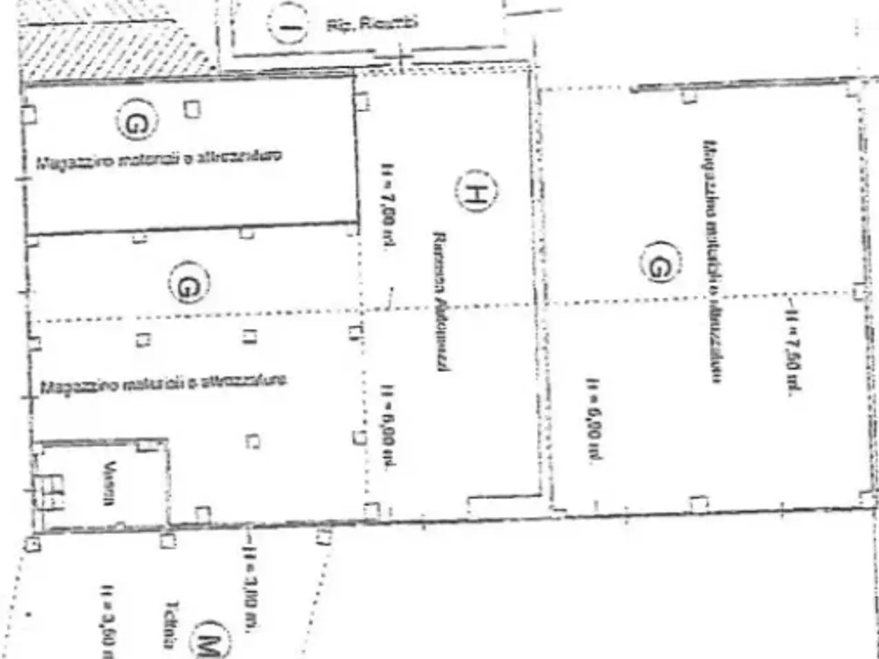 Capannone in Via Camporelle 13, Cambiano, {3} - Planimetria 1