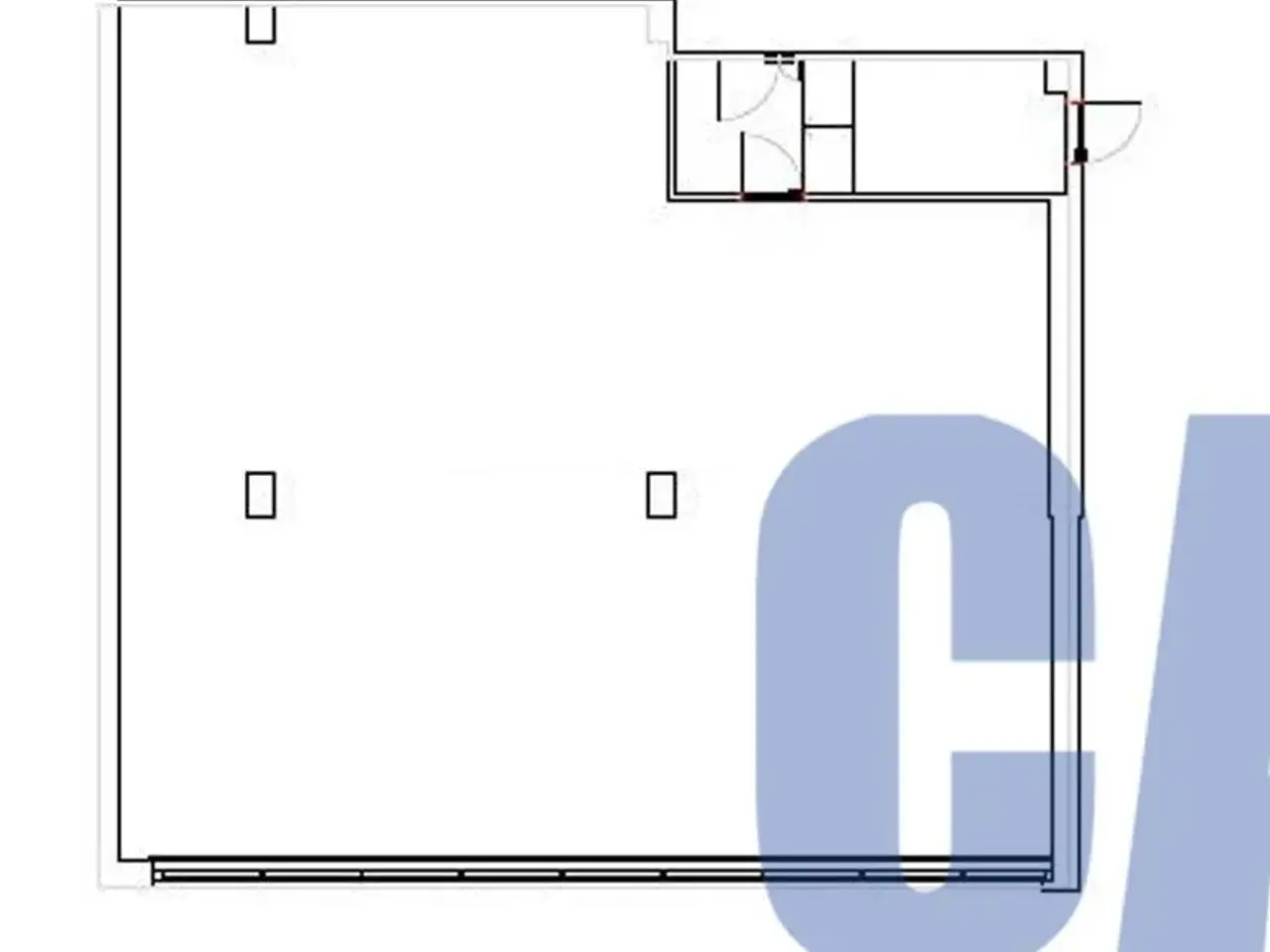 Ufficio in Via Milano, Cassina De' Pecchi, {3} - Planimetria 1