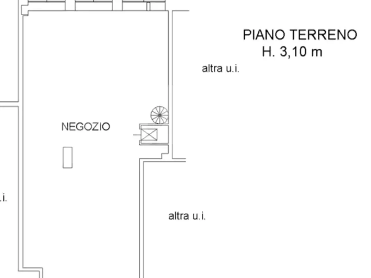 Negozio in Via Giambellino 5, Milano, {3} - Planimetria 1