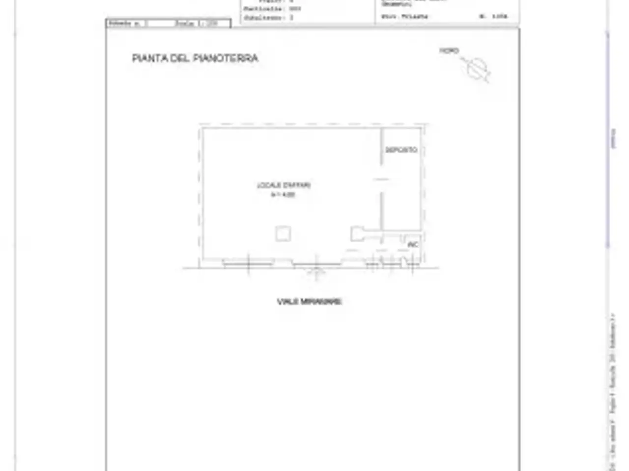Negozio in Viale Miramare 41, Trieste, {3} - Planimetria 1