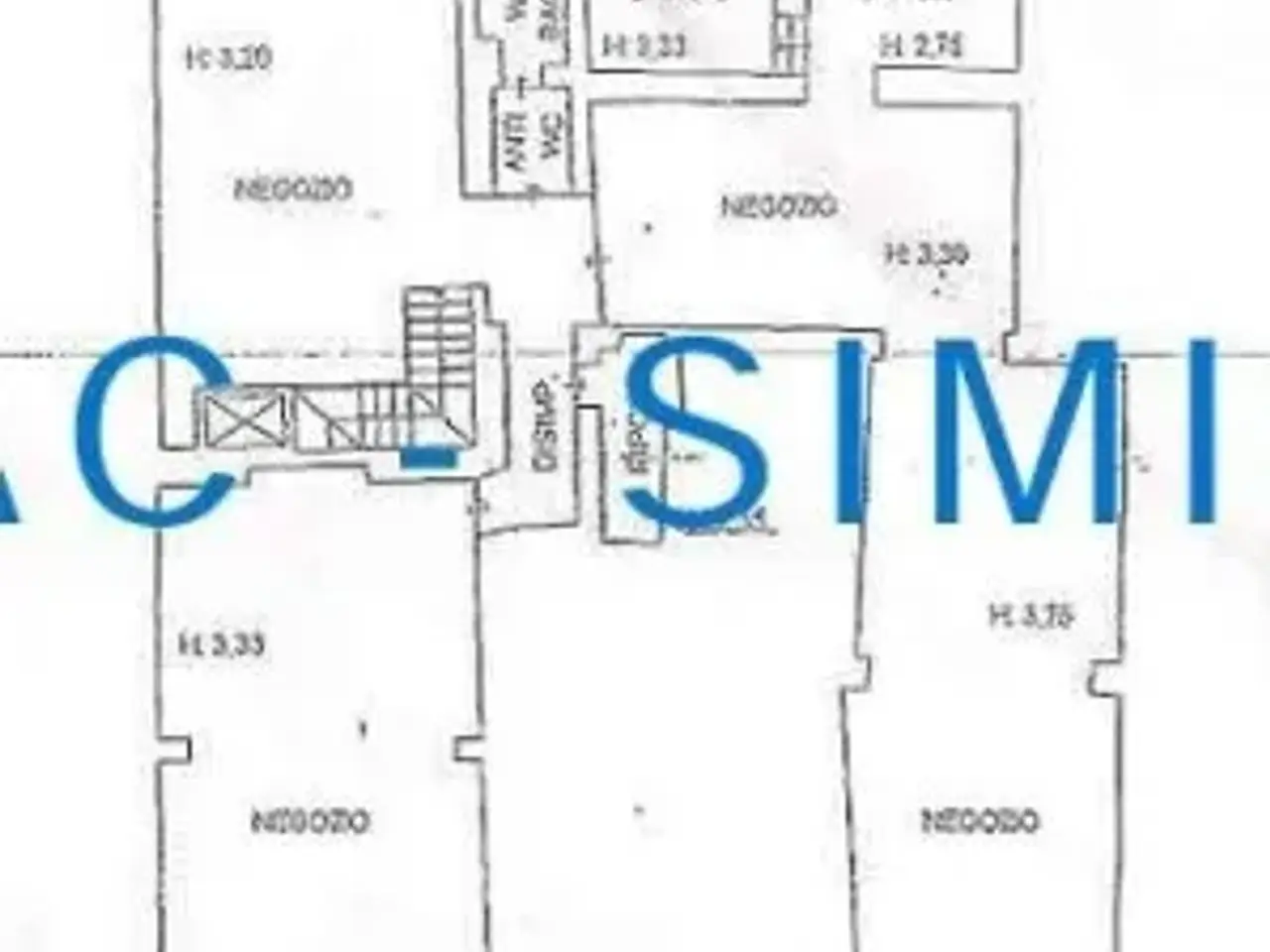 Alimentari in Piazza del Mercato Centrale, Firenze, {3} - Planimetria 1