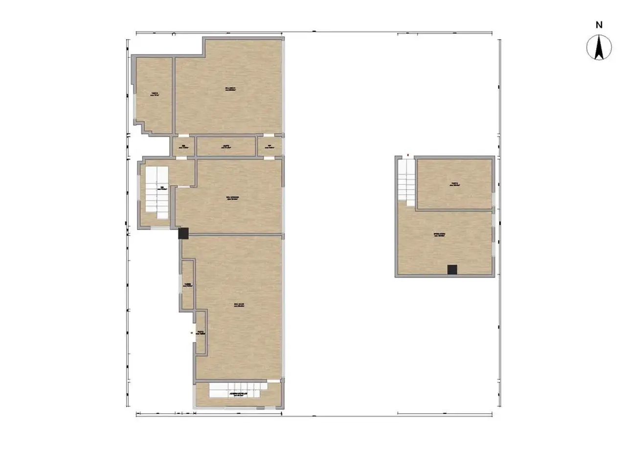 Negozio in Via S. Martino del Carso 45, Manerbio, {3} - Planimetria 1