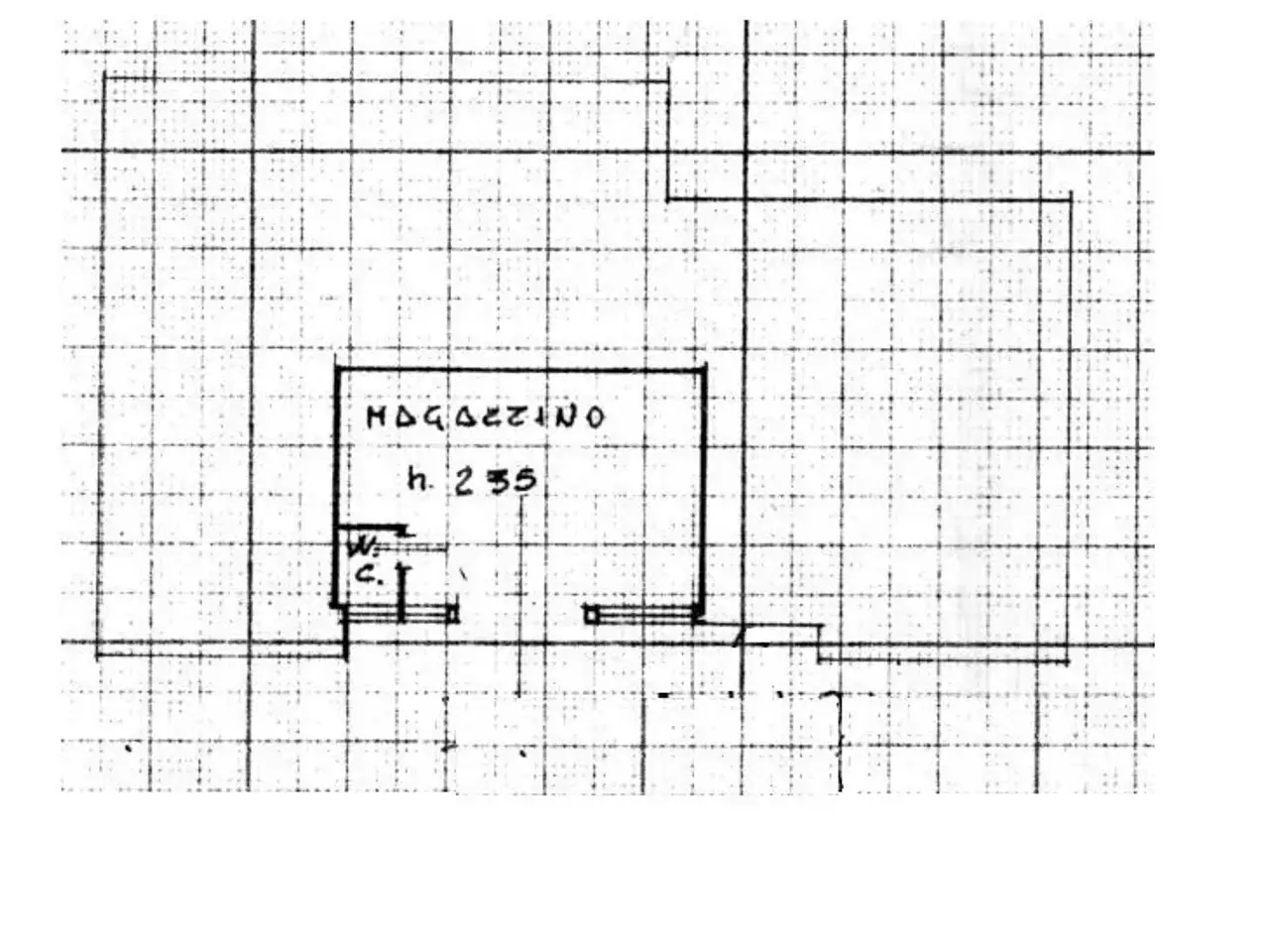 Magazzino in vendita, Viale Sant'Agostino, Vicenza - Planimetria 1