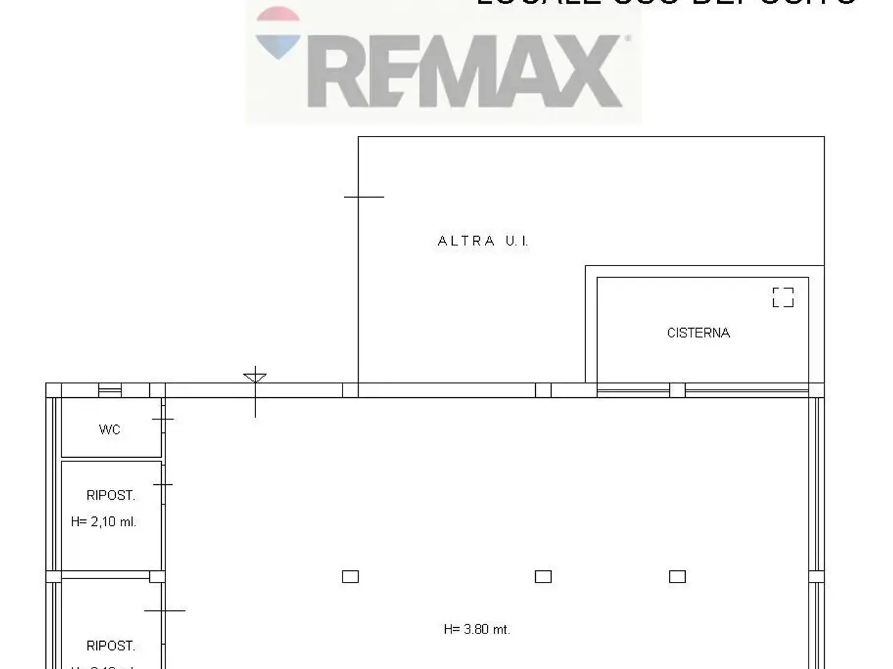 Magazzino in Località Defensola, Vieste, {3} - Planimetria 1