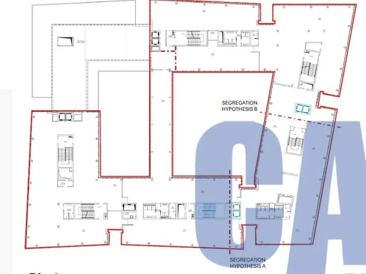 Ufficio in Via del Bosco Rinnovato, Assago, {3} - Planimetria 1
