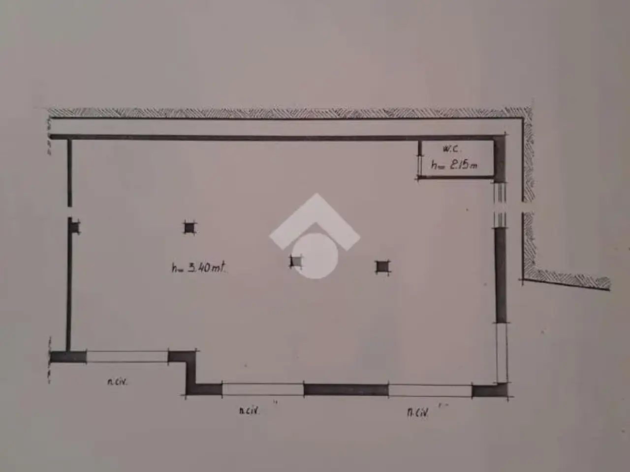 Negozio in Via dei Fieschi, Recco, {3} - Planimetria 1