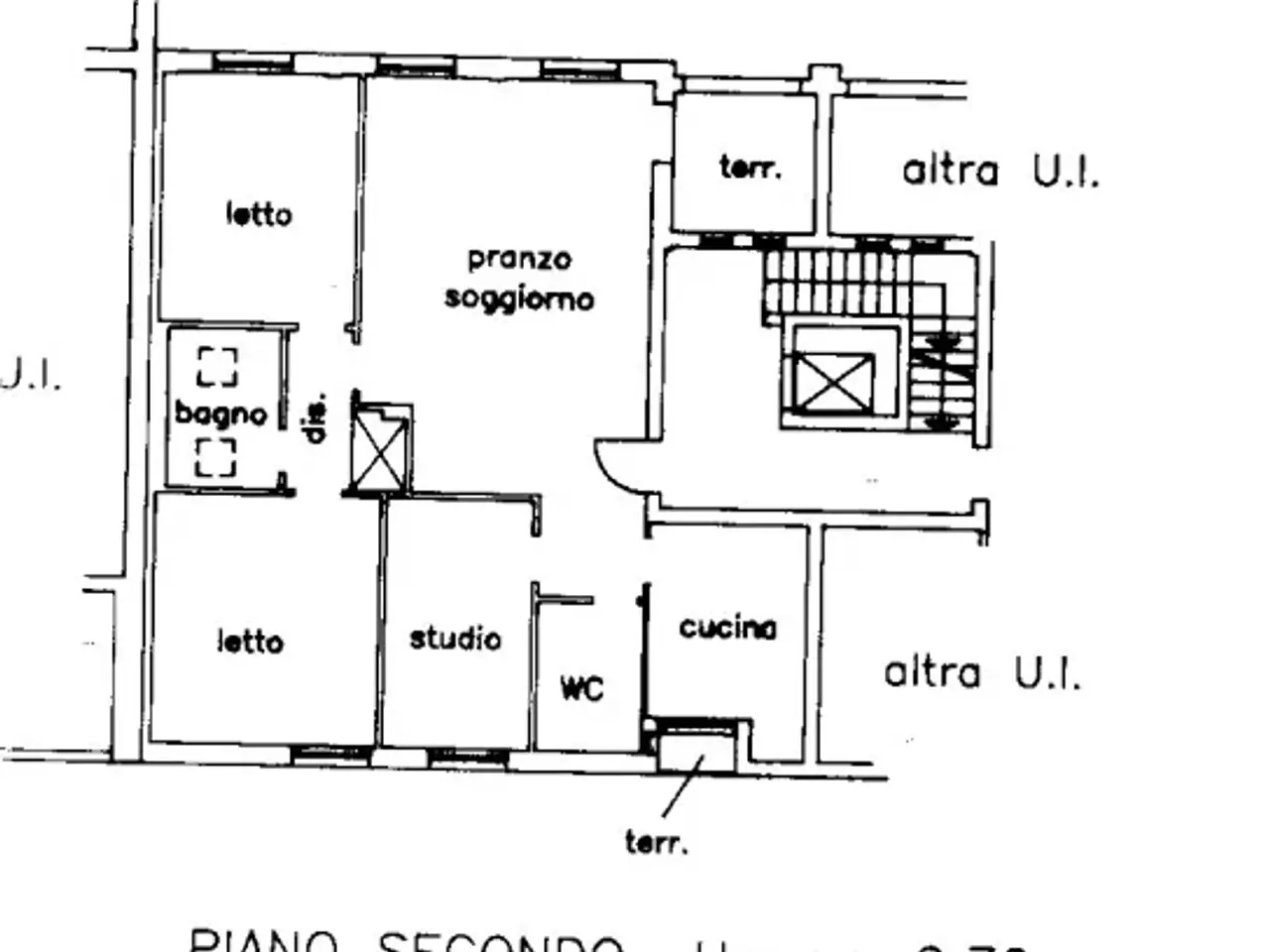 Quadrilocale in vendita, Piazza del Bianello 10, Bibbiano - Planimetria 1