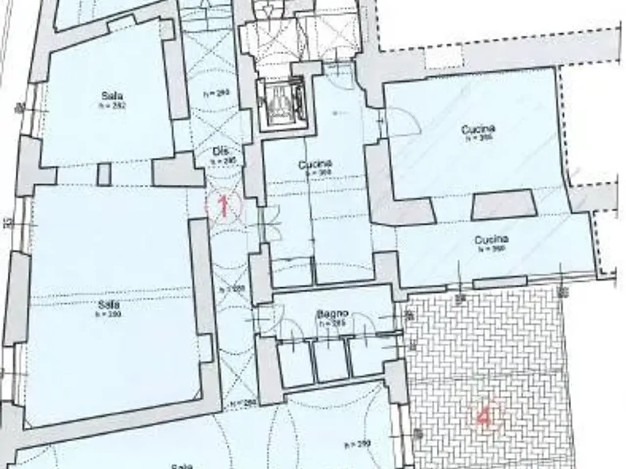 Negozio in Piazza Cesare Battisti 2, Mondovi', {3} - Planimetria 1