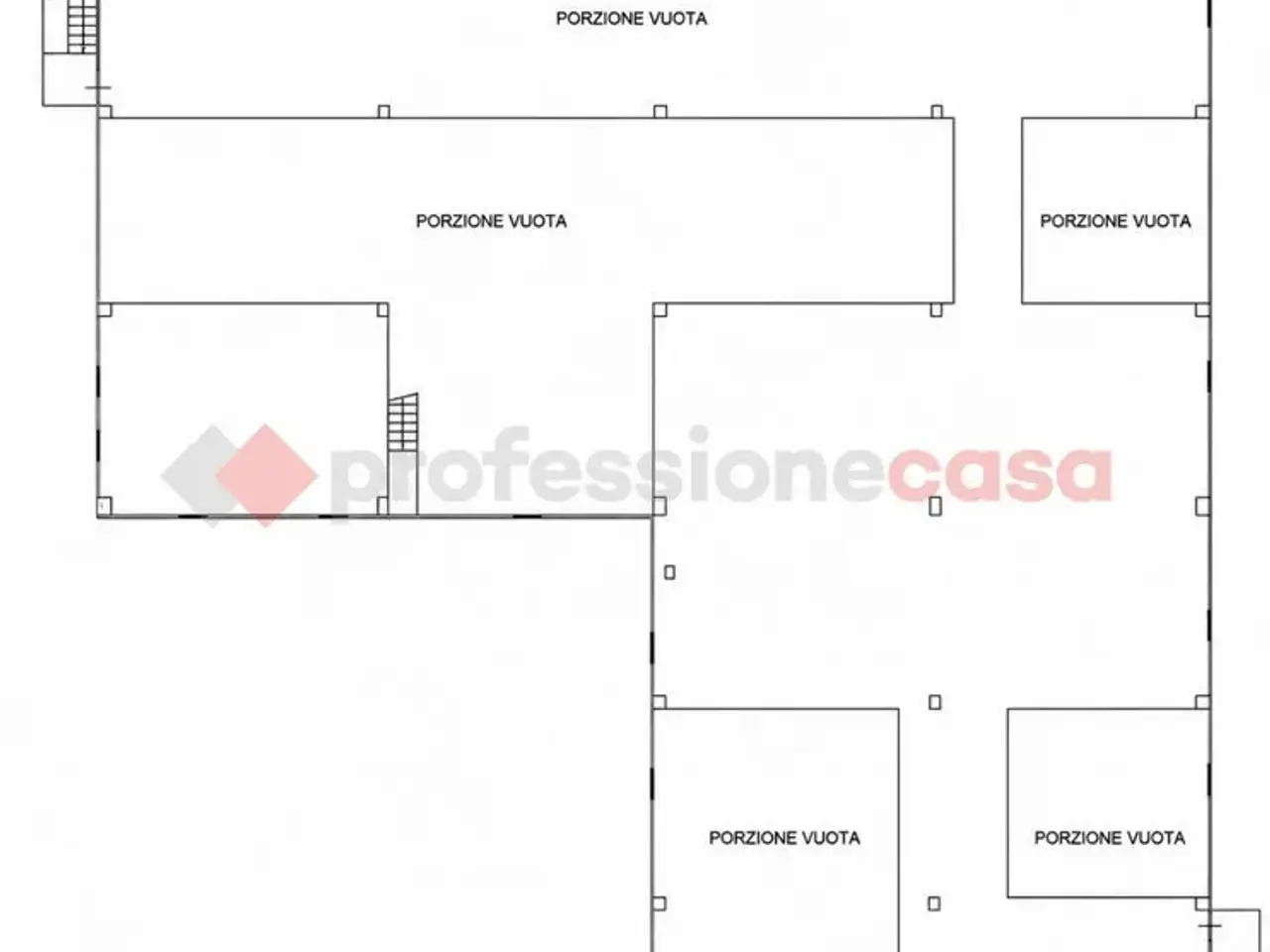 Capannone in Statale Regionale  23 Sr 630, Spigno Saturnia, {3} - Planimetria 1