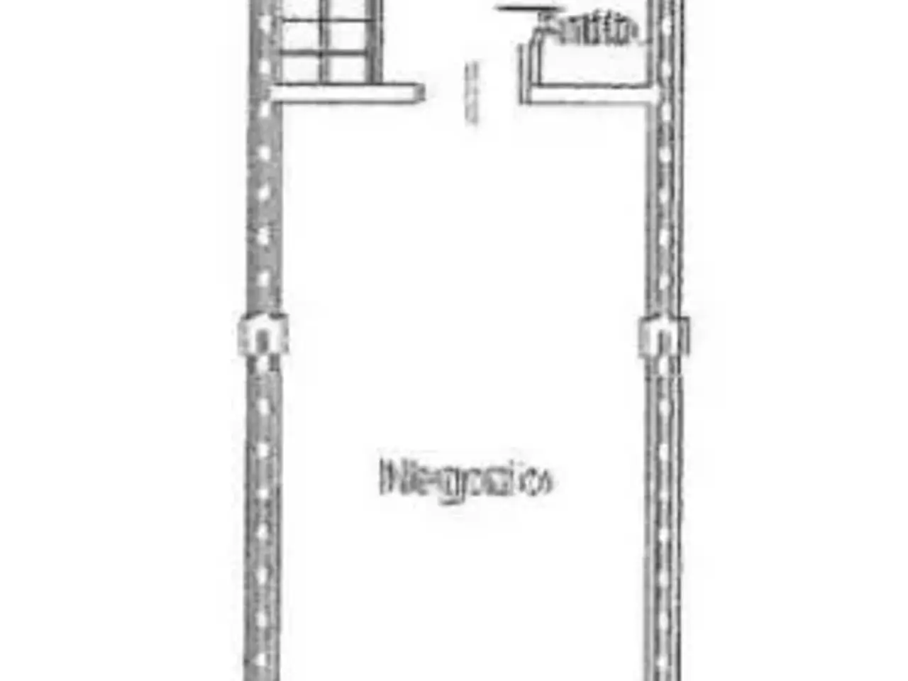 Negozio in Via Novara 139, Milano, {3} - Planimetria 1
