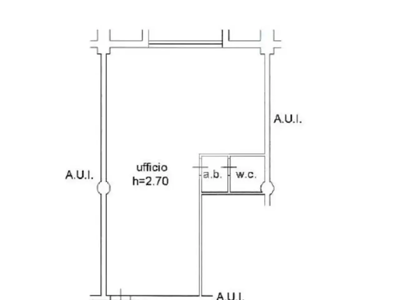 Ufficio in Via E. Andreis 74, Desenzano Del Garda, {3} - Planimetria 1